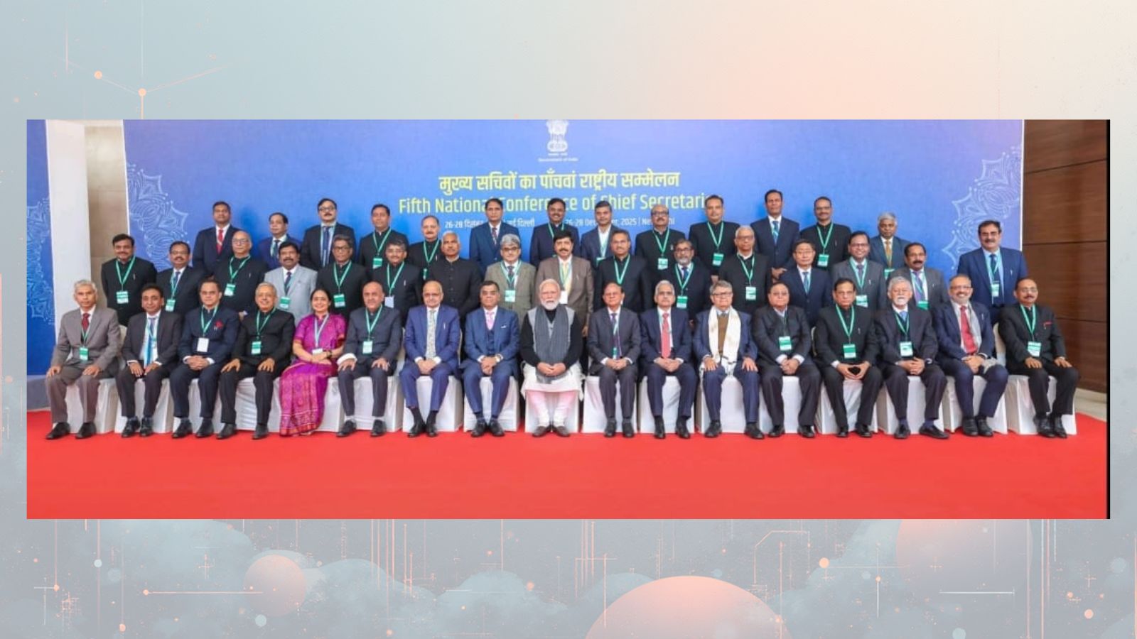 Human capital is the real engine of Viksit Bharat : PM Modi at fifth National Conference of Chief Secretaries